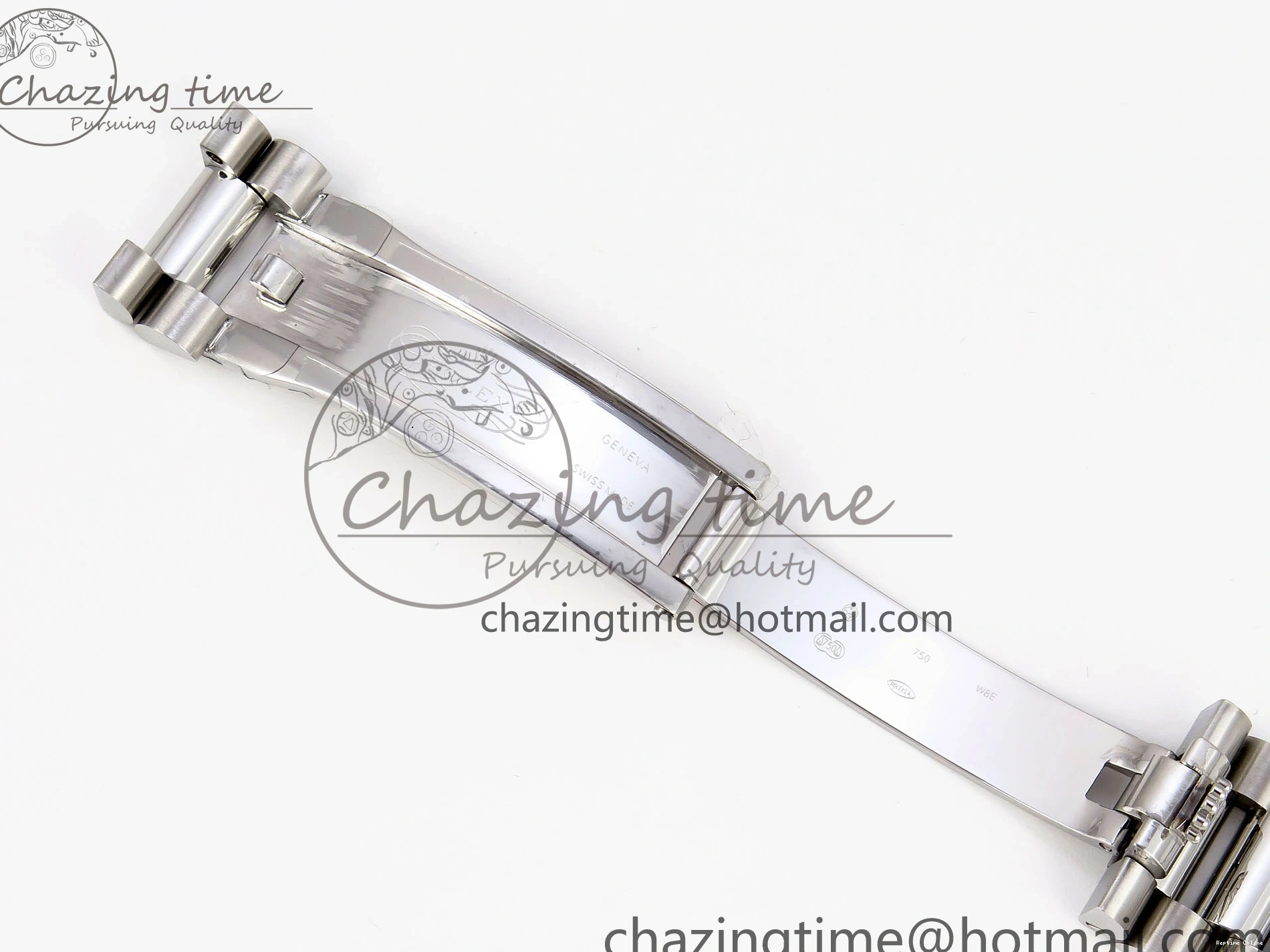 1224 DayDate 40 SS GSF Gain Weight White Roman Dial Diamonds Bezel on President Bracelet A Sustainable 1920